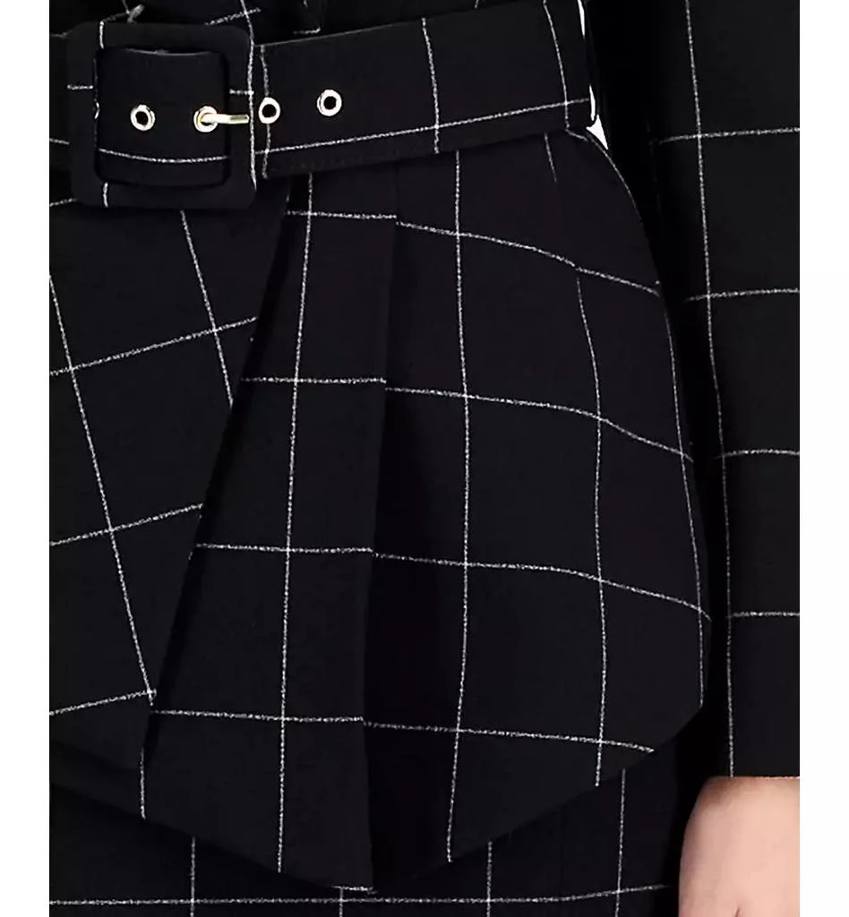 Tahari Women
s Windowpane-Print Skirt Suit Set 4