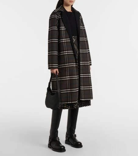 Burberry Wool wrap coat 6