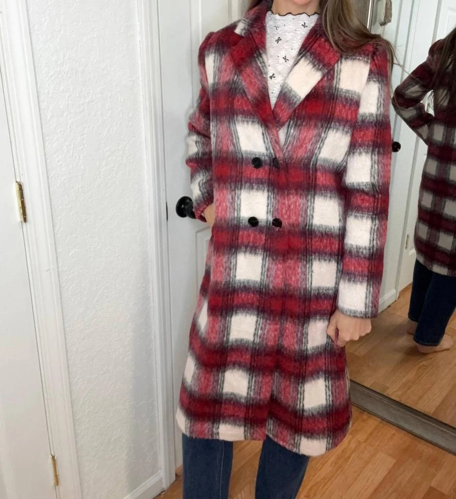 VOCAL APPAREL Vocal Apparel - Raelynn Plaid Winter Jacket