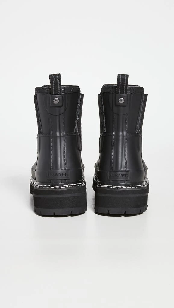 Hunter Refined Chelsea Stitch Detail Wellington Boots 3