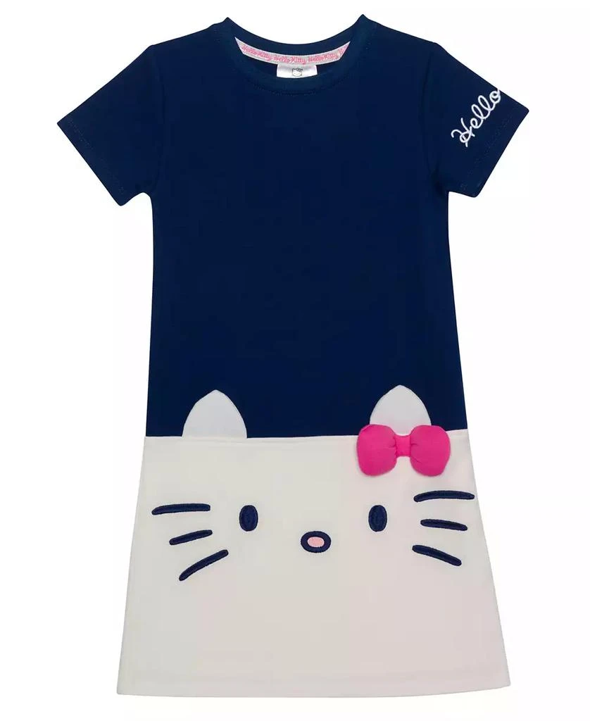 Hello Kitty Toddler Girls Short Sleeve Shift Dress 1
