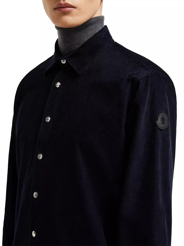 Moncler Corduroy Button-Up Shirt 4
