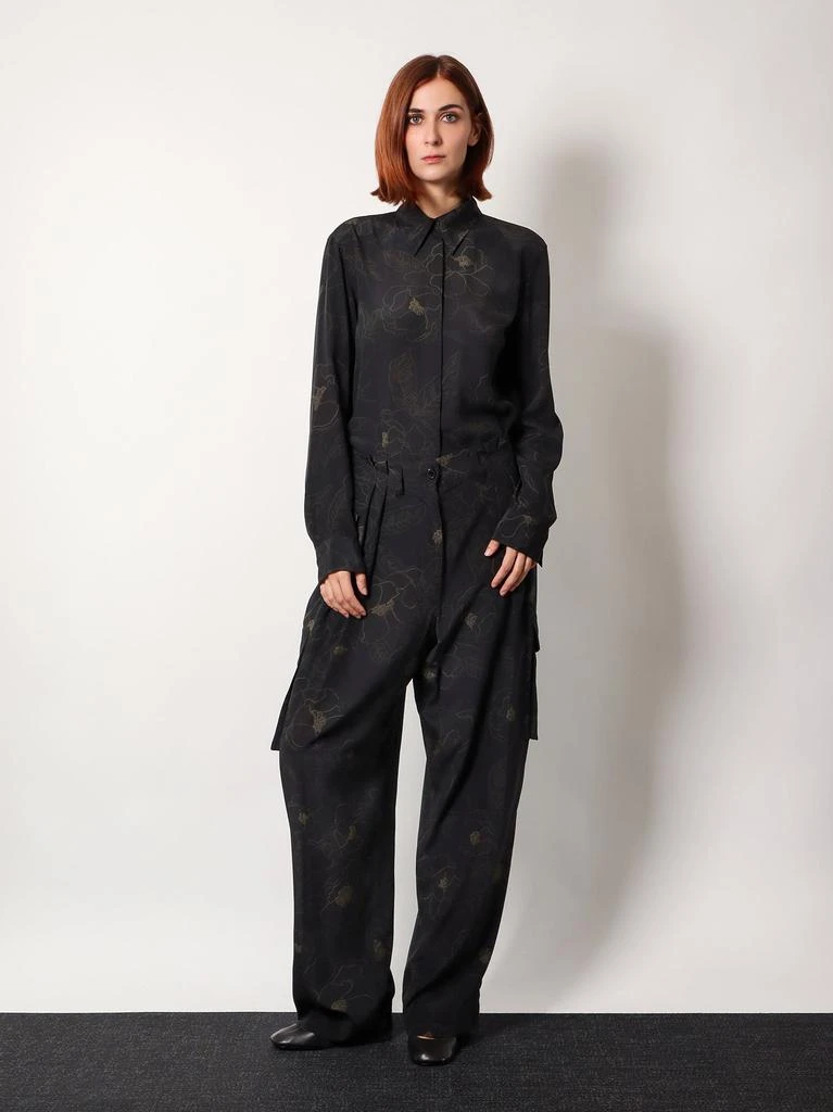 Dries Van Noten Silk cargo trouser 2