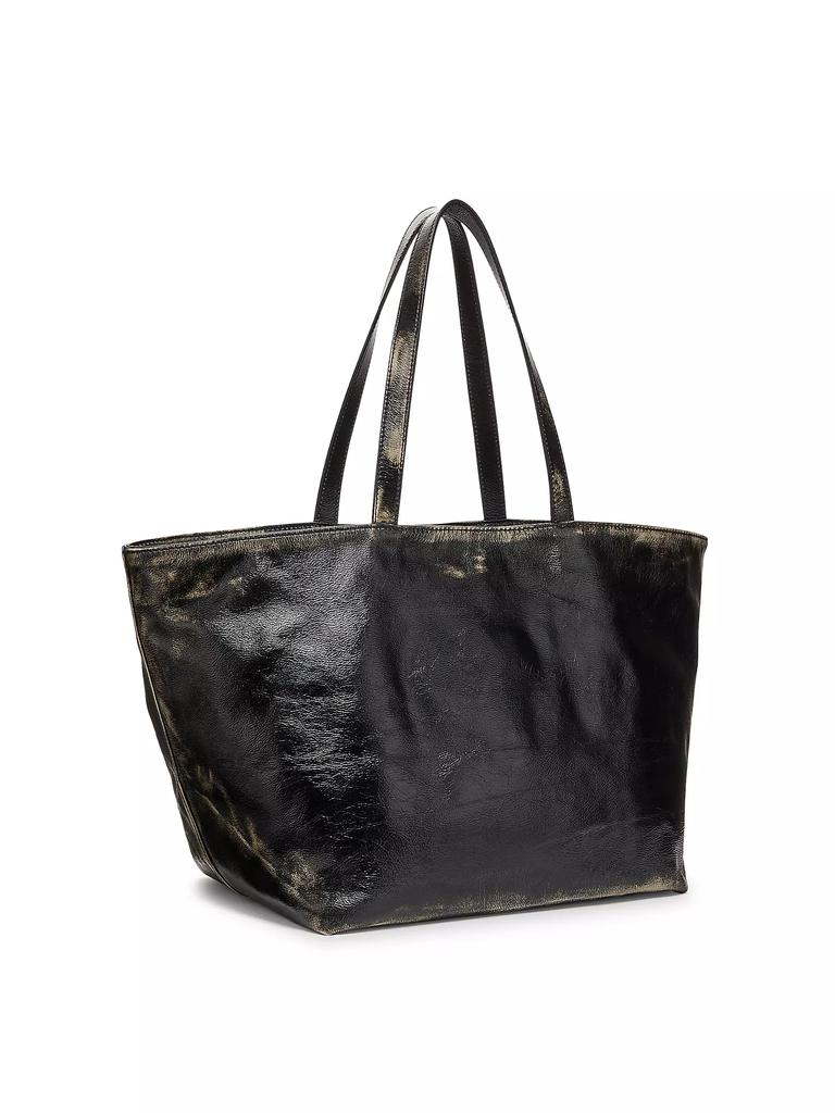 Alexander Wang Large Crackle Patent Leather Tote Bag - Tote