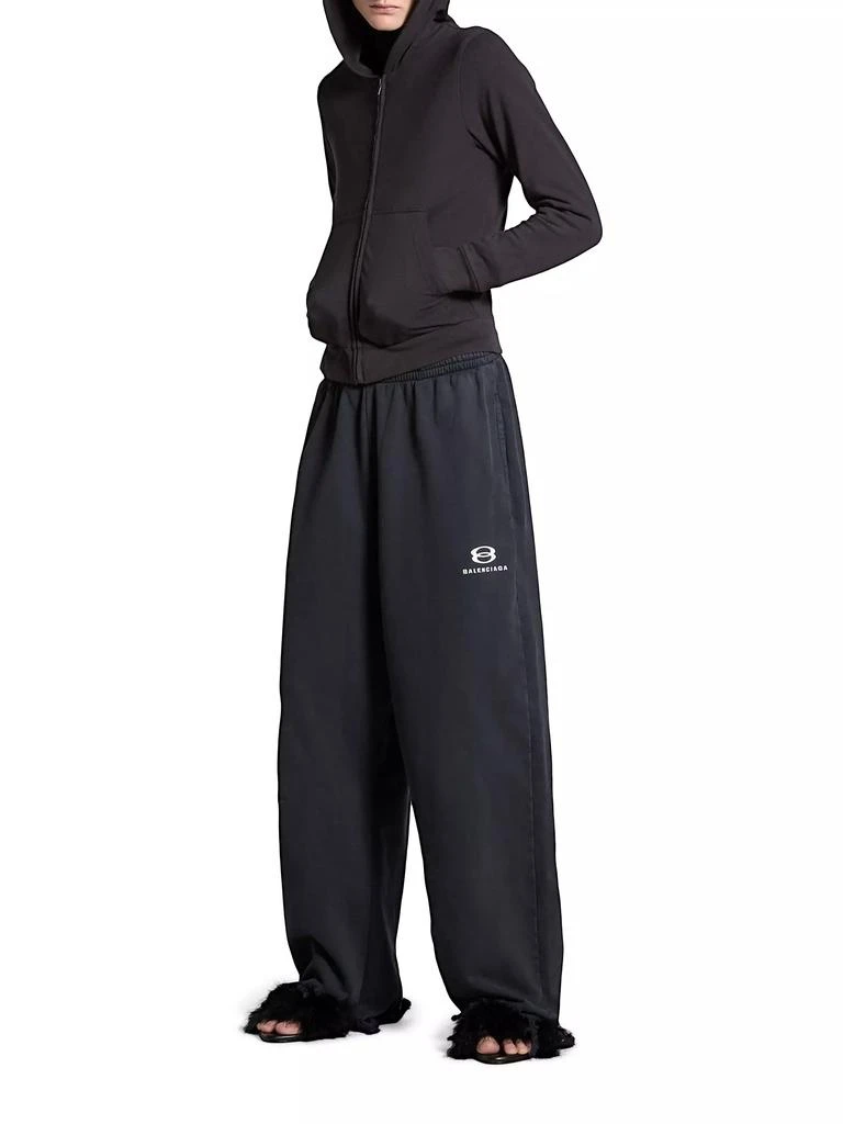 Balenciaga Unity Sports Icon Cropped Sweatpants 6