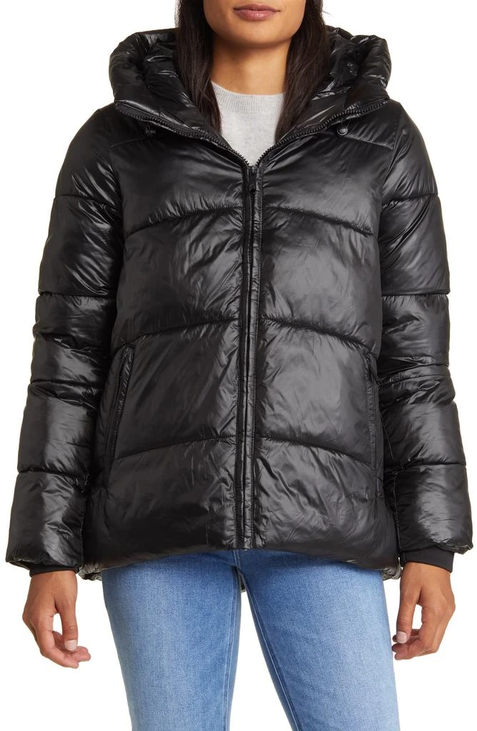 Sam Edelman Hooded Puffer Jacket 1