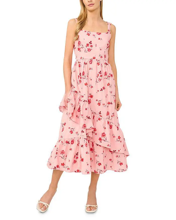mardi gras jersey dress Stacia Circle Dress - Mardi Gras Feather