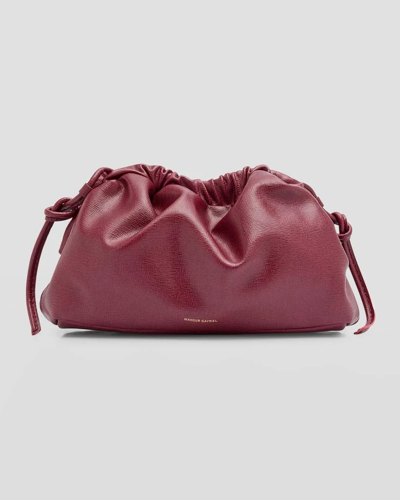 Mansur Gavriel Cloud Mini Leather Clutch Bag 1