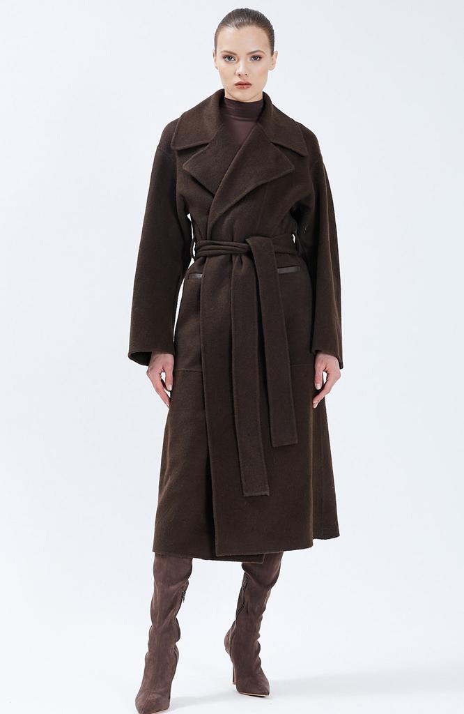 Nicole Benisti Womens Iris Wrap Coat