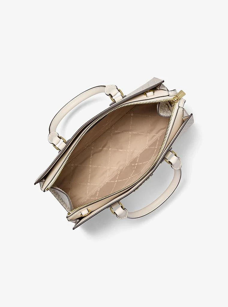 Michael Kors Sheila Medium Logo Satchel 2