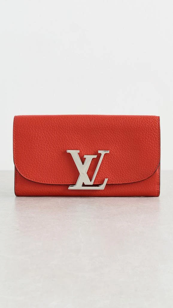 What Goes Around Comes Around Louis Vuitton Taurillon Vivienne Long Wallet 1