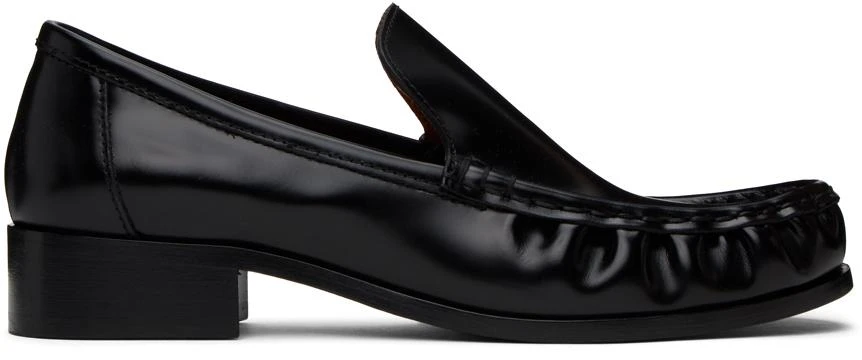 Acne Studios Black Stamped Loafers 1