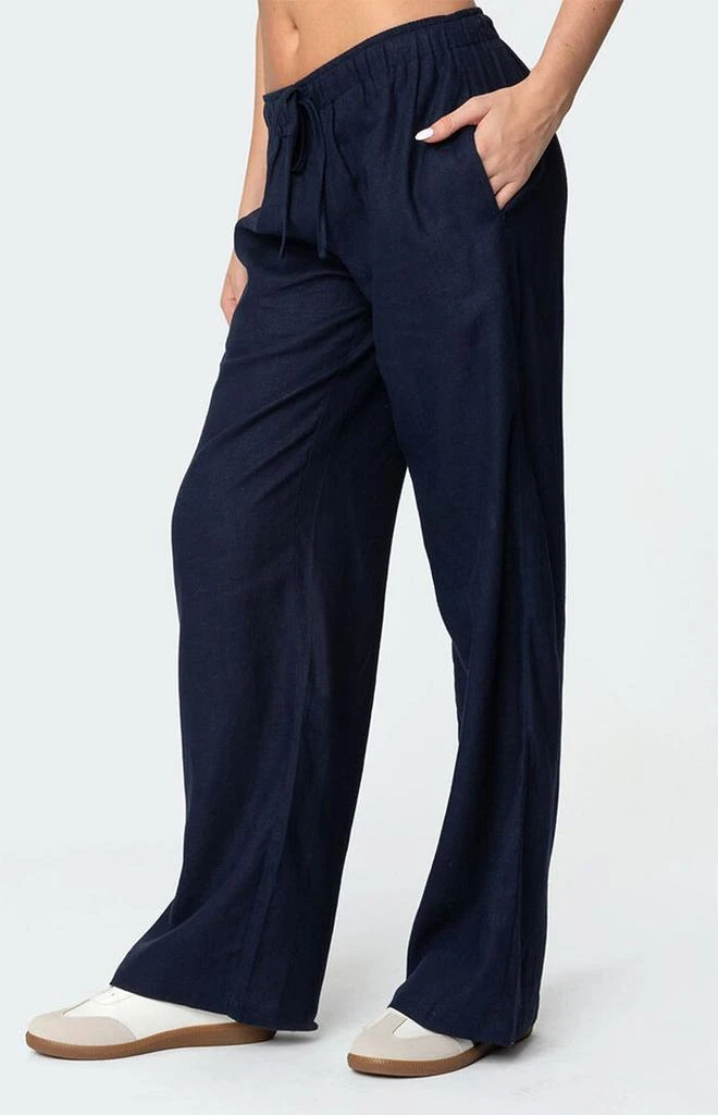 Edikted Yasmine Linen Look Pants 4