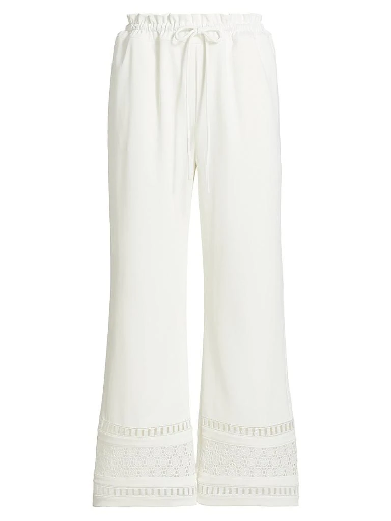 Generation Love Rosa Lace-Trimmed Straight-Leg Pants 1