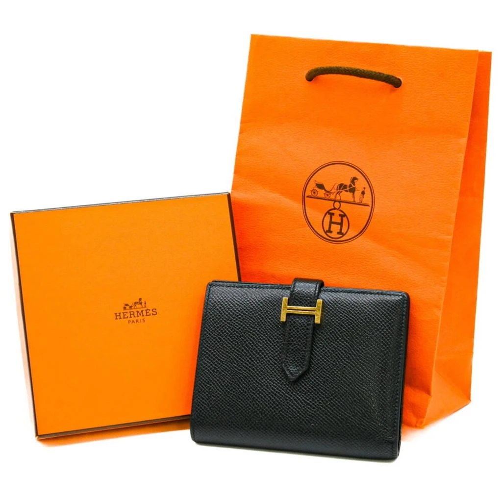 Hermes Epsom Leather Wallet (Bi-Fold) (Pre-Owned)