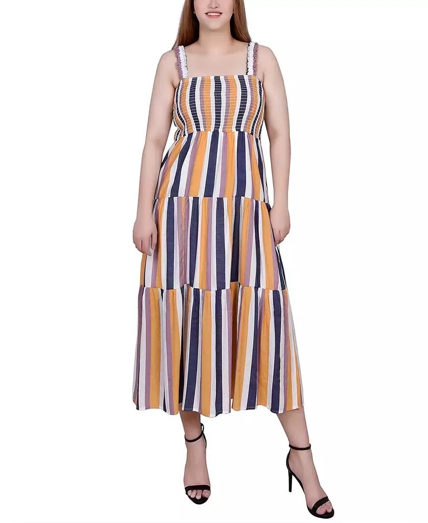 knee length dresses for ladies Karen Kane Tiered Midi Dress