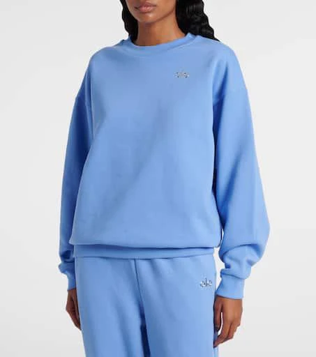 Alo Accolade cotton-blend sweatshirt 6