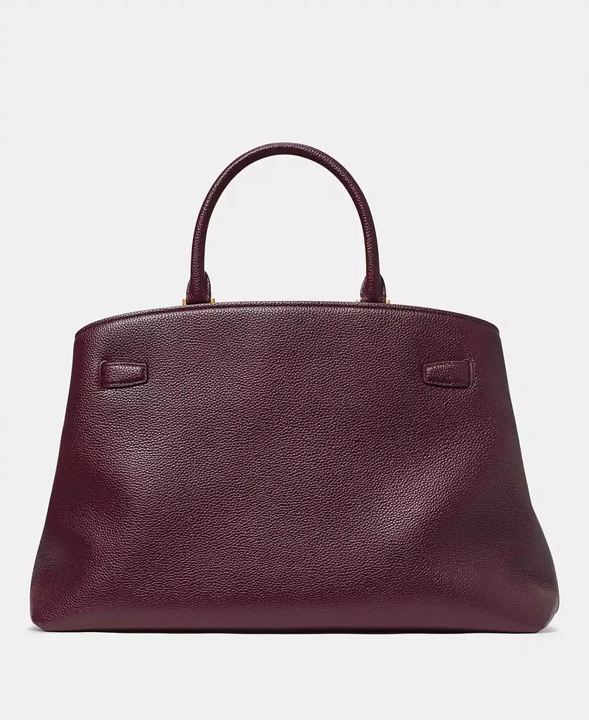 Kate Spade Deco Large Pebbled Leather Satchel Bag 4