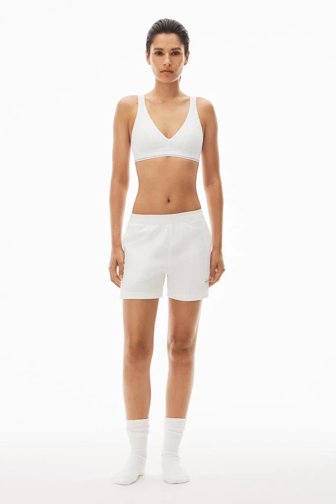 Alexander Wang Unisex Short in Heavy Cotton Jersey 3