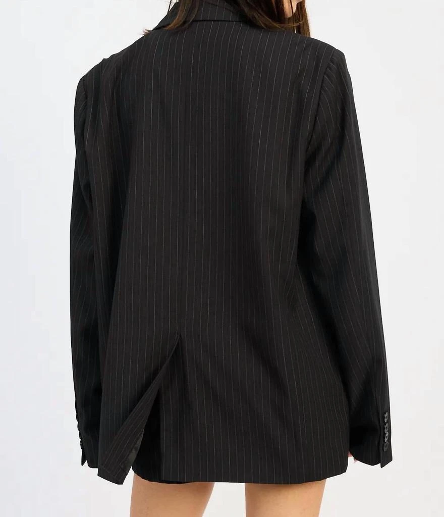 EMORY PARK Emory Park - Pin Stripe Oversized Blazer 3