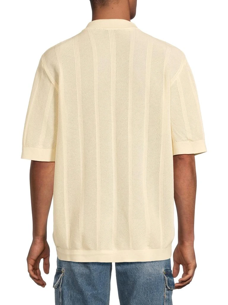 WeSC Textured Cotton Button-Front Shirt 2