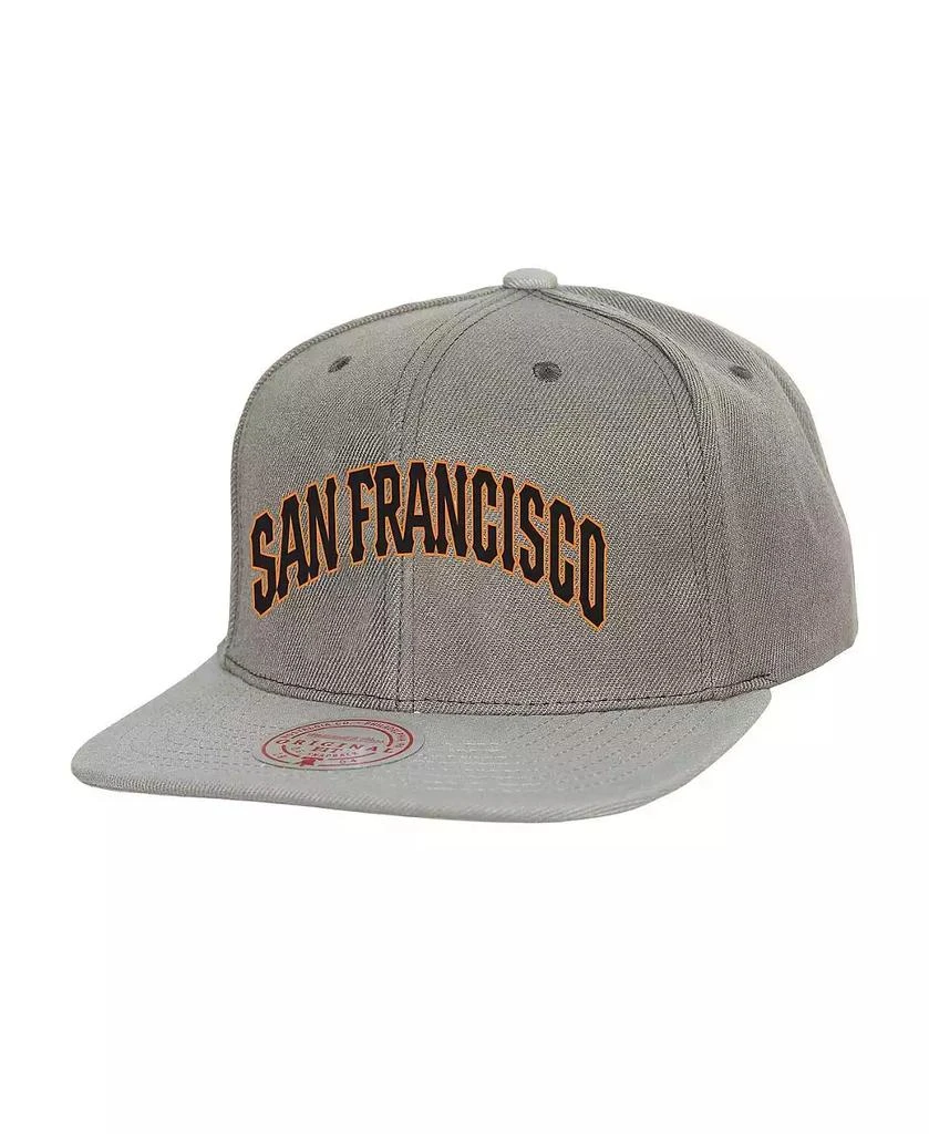Mitchell Ness Men's Gray San Francisco Giants Cooperstown