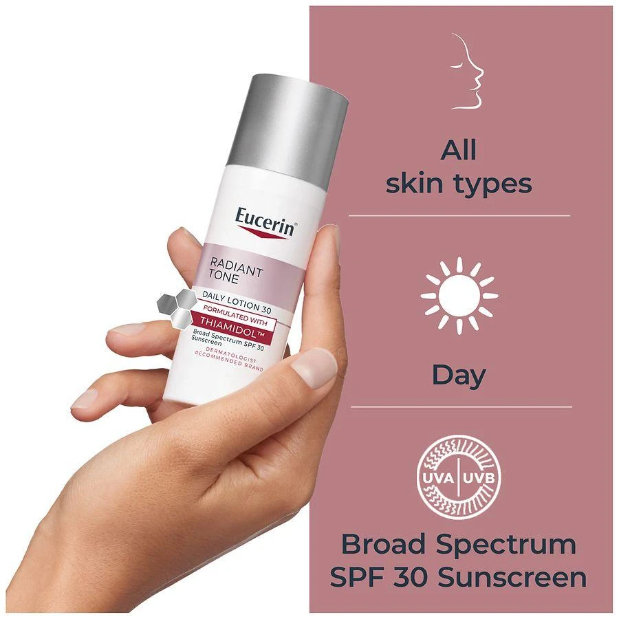 Eucerin Face Radiant Tone Daily Face Lotion Broad Spectrum SPF 30 With Thiamidol 8
