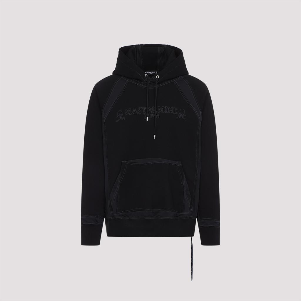 パーカー・フーディ mastermind JAPAN STICHWORK HOODIE (MJ25E14SW045 015 BLACK) mastermind JAPAN STICHWORK HOODIE - BeyondStyle