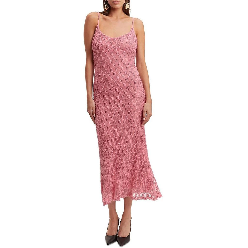 Bardot Womens Lace Fitted Maxi Dress 5