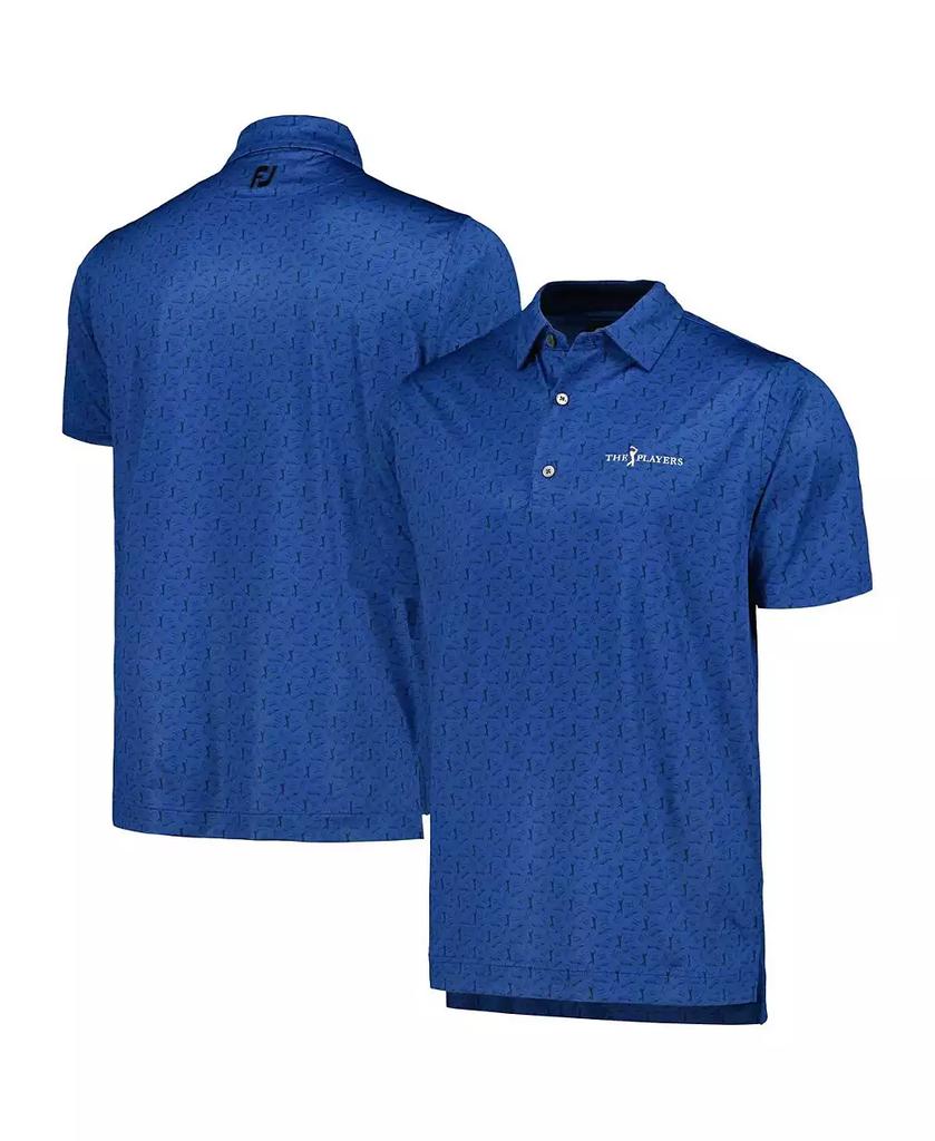 FootJoy Men's Navy THE PLAYERS Allover Print Polo Shirt
