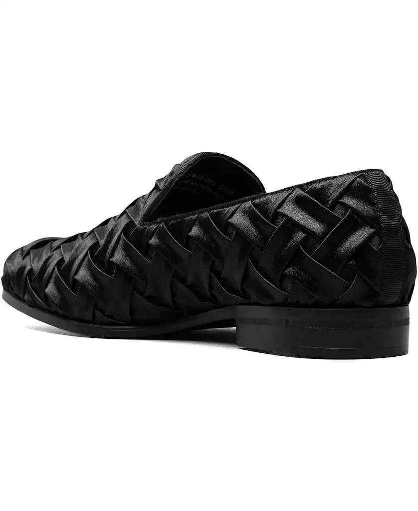 Stacy Adams Men's Savoir X-Cross Satin Slip-On Loafers 7