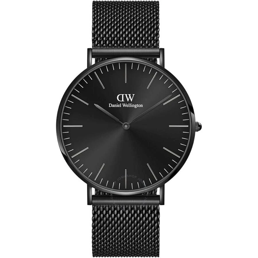 Daniel Wellington Classic Mesh Onyx Quartz Black Dial Men's Watch DW00100632 1
