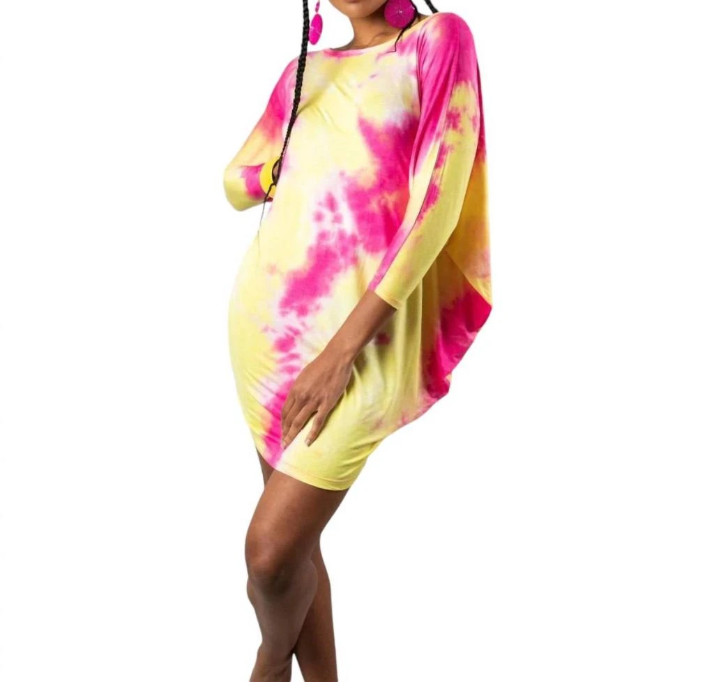 Oddi Oddi - Gradient Tie Dye Mini Dress 2