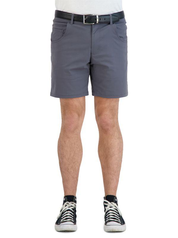 Levinas Performance Tech Stretch Denim Shorts