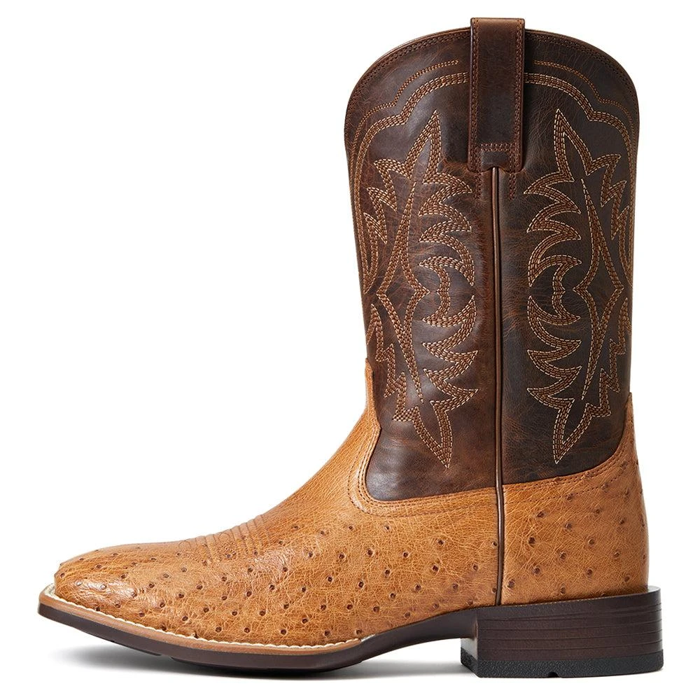 Ariat Night Life Ultra Ostrich Square Toe Cowboy Boot 3
