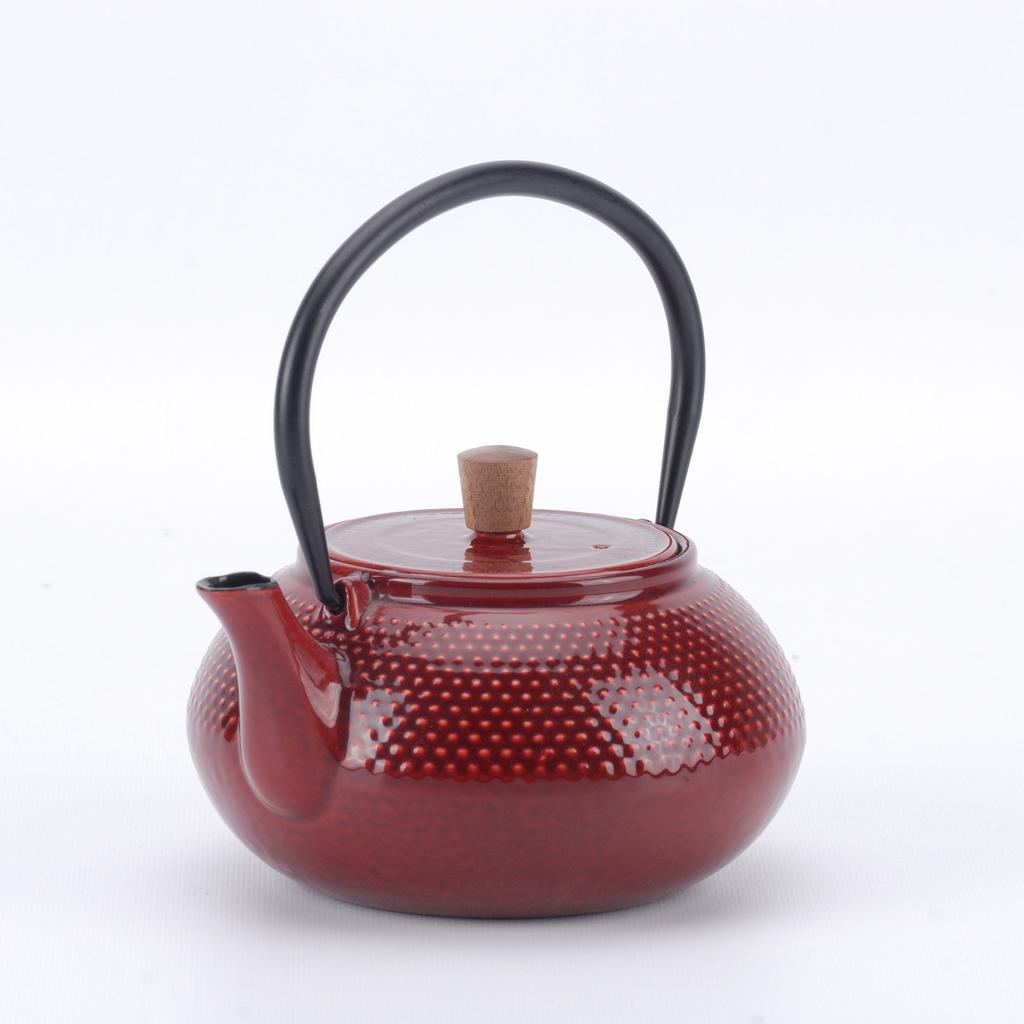 MNML Enameled Cast Iron Teapot - Dot