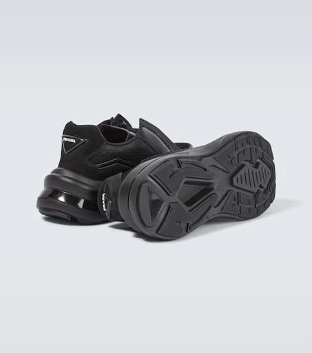 Prada Systeme leather sneakers 7