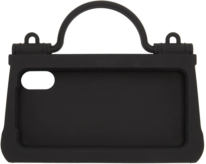 Dolce & Gabbana Black Bag Shape iPhone X Cover 2