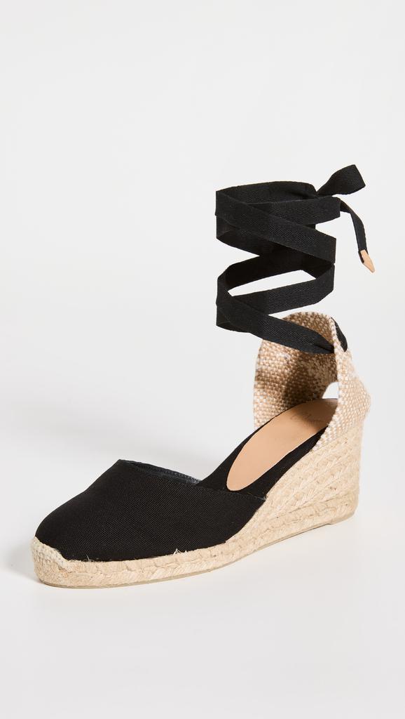 Castaner Carina Mid Wedge Canvas Espadrilles