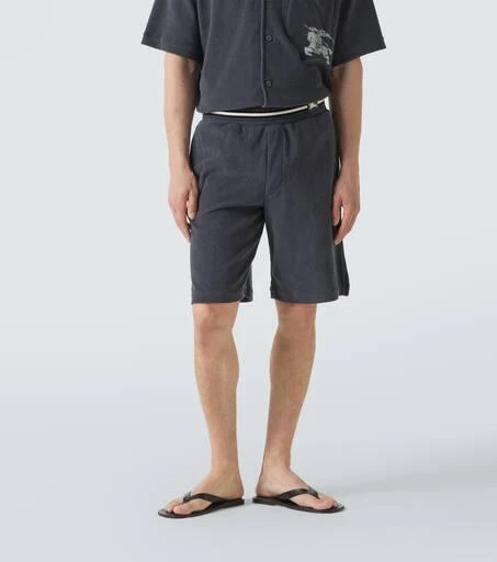 Burberry EKD cotton terry shorts 3