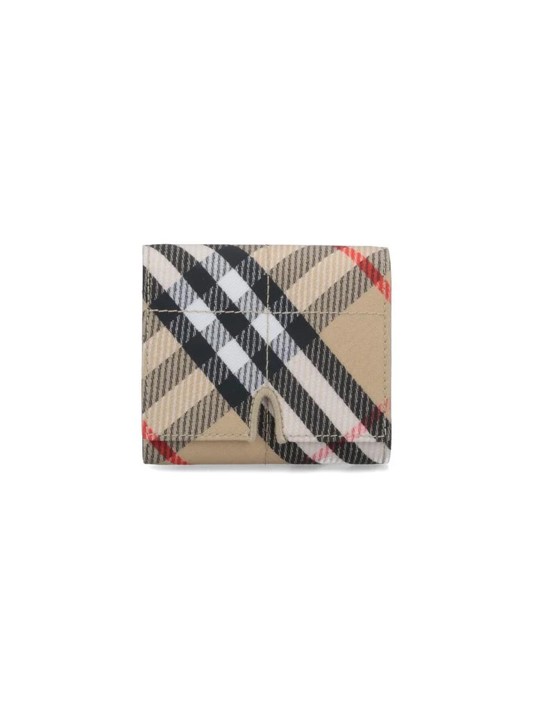 Burberry vintage Check Book Wallet 1