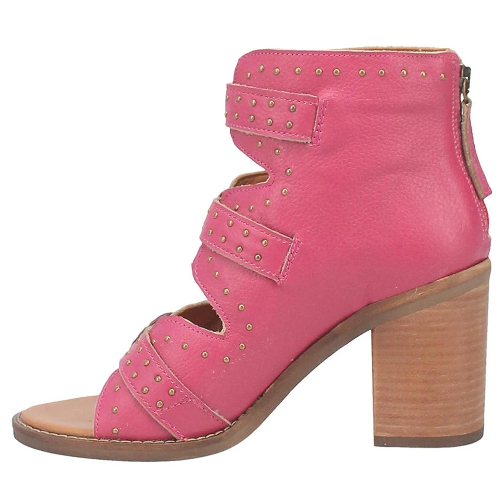 Dingo Ziggy Studded Open Toe Shootie Pumps 3