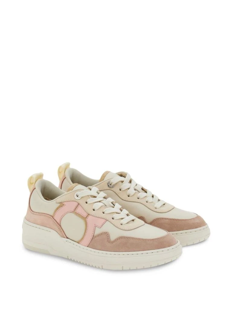 Salvatore Ferragamo FERRAGAMO - Gancini Leather Sneakers 4