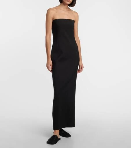 The Row Ward wool and silk maxi dress 2