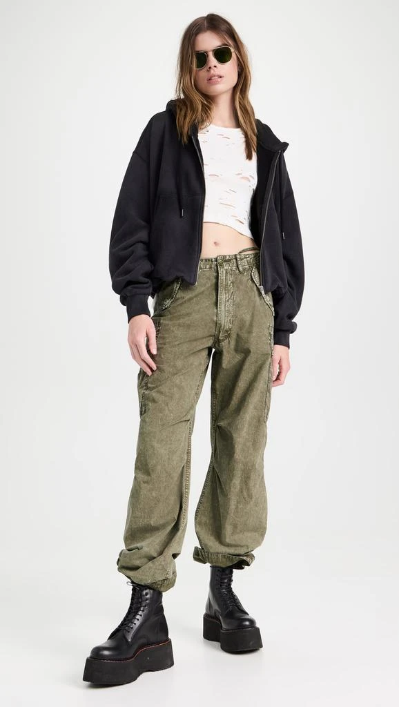 R13 Wide Leg Cargo Pants 1