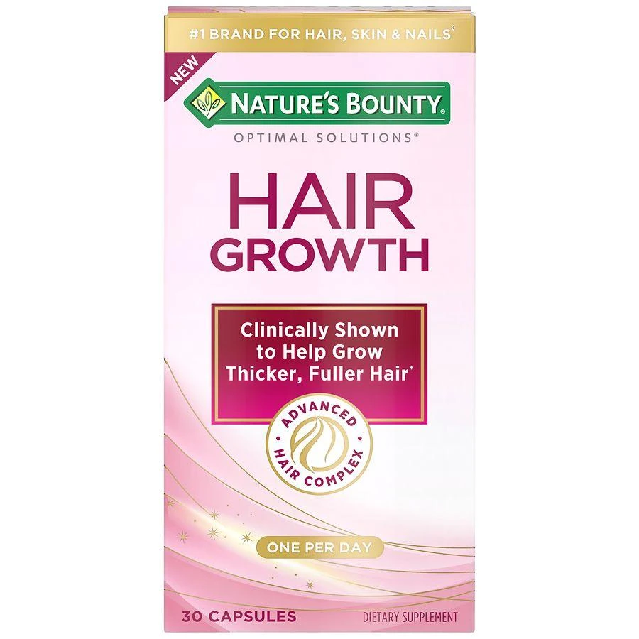 Nature's Bounty Hair Growth Supplement Capsules 1