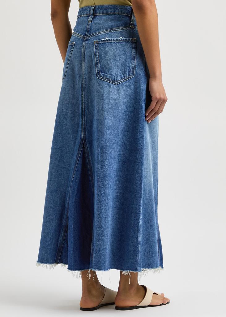 【NONCODE】Dodo Unbalanced Midi Skirt Autumn' Corduroy Knee Length Skirt FINAL SALE – The Main