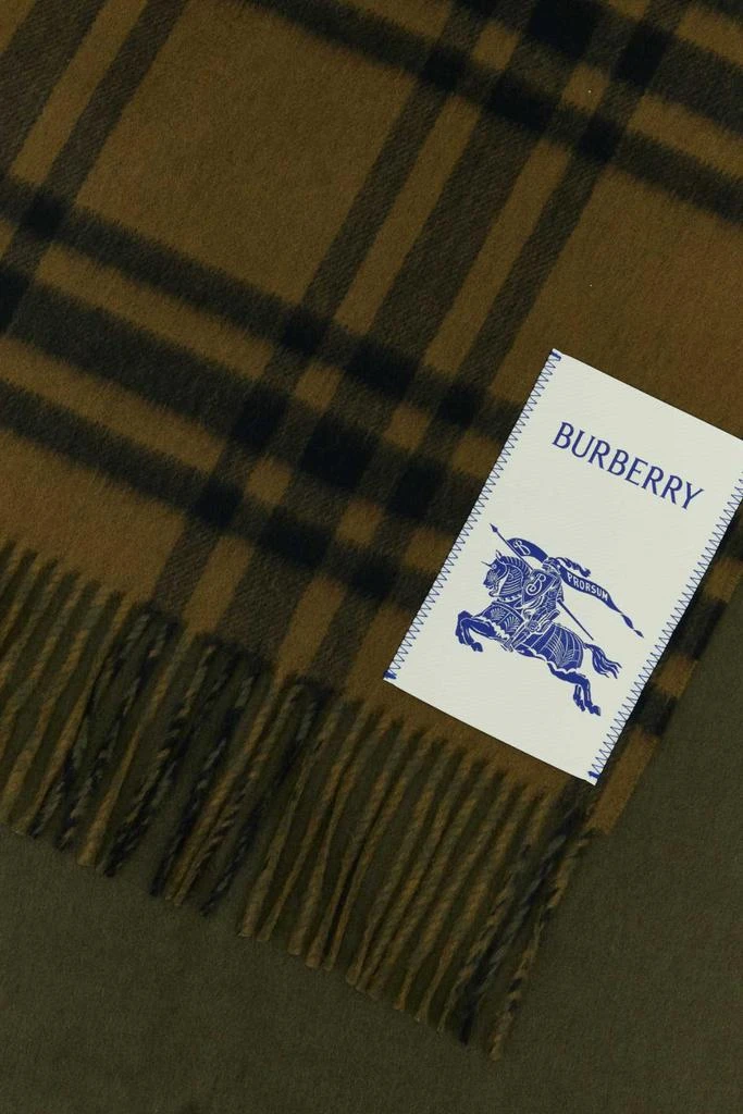 Burberry Embroidered Cashmere Reversible Scarf 2