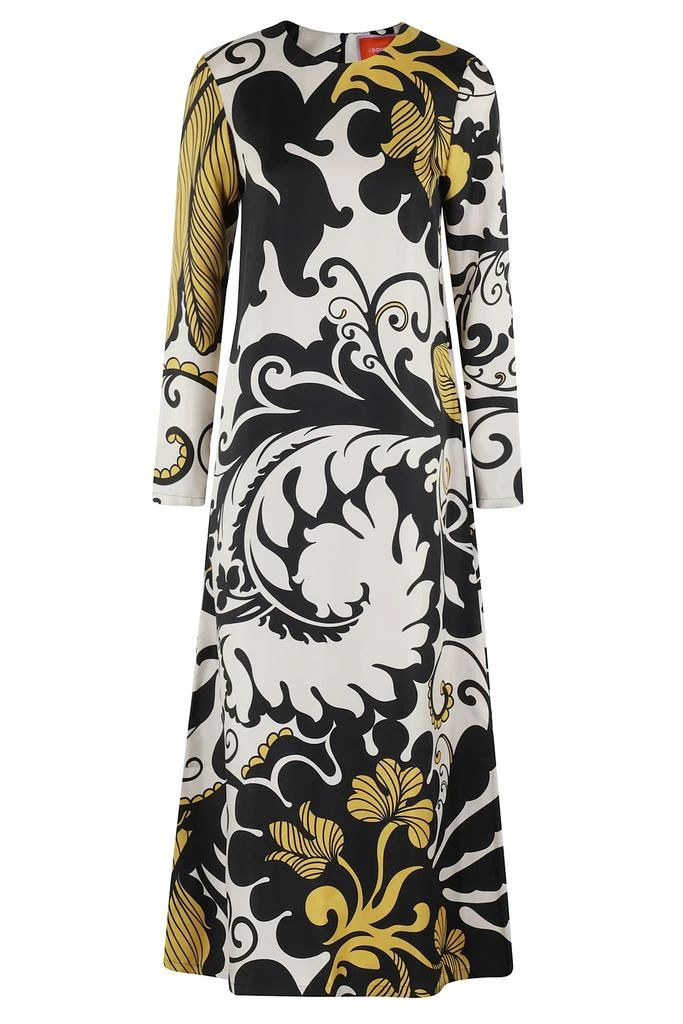 LA DOUBLE J Long Sleeve Swing Dress 1