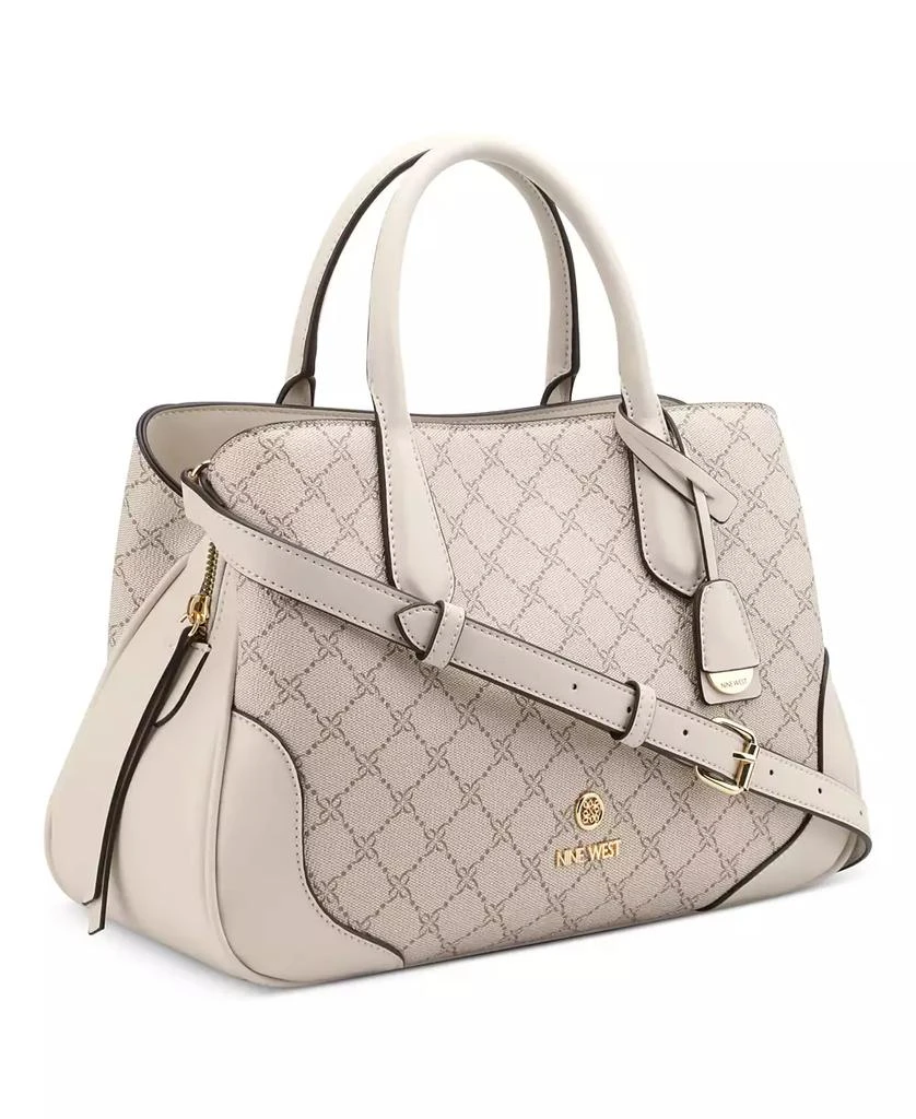 Nine West Bloomfield Triple Compartment Satchel Bag 5